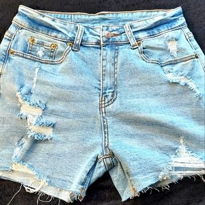 Hannah high waisted shorts
